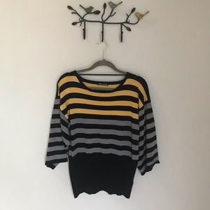 Dressy Cable & Gauge Size L sweater
